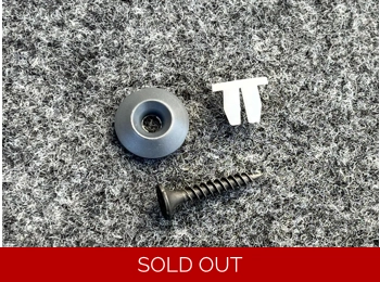 25 x Grey Trim Panel Fixing Clips for VW T4,T5,T6 Transporter